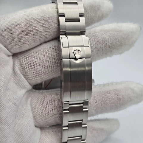 PAPERS 2012 Rolex Explorer II Black Orange Steel 42mm Watch 216570 BOX