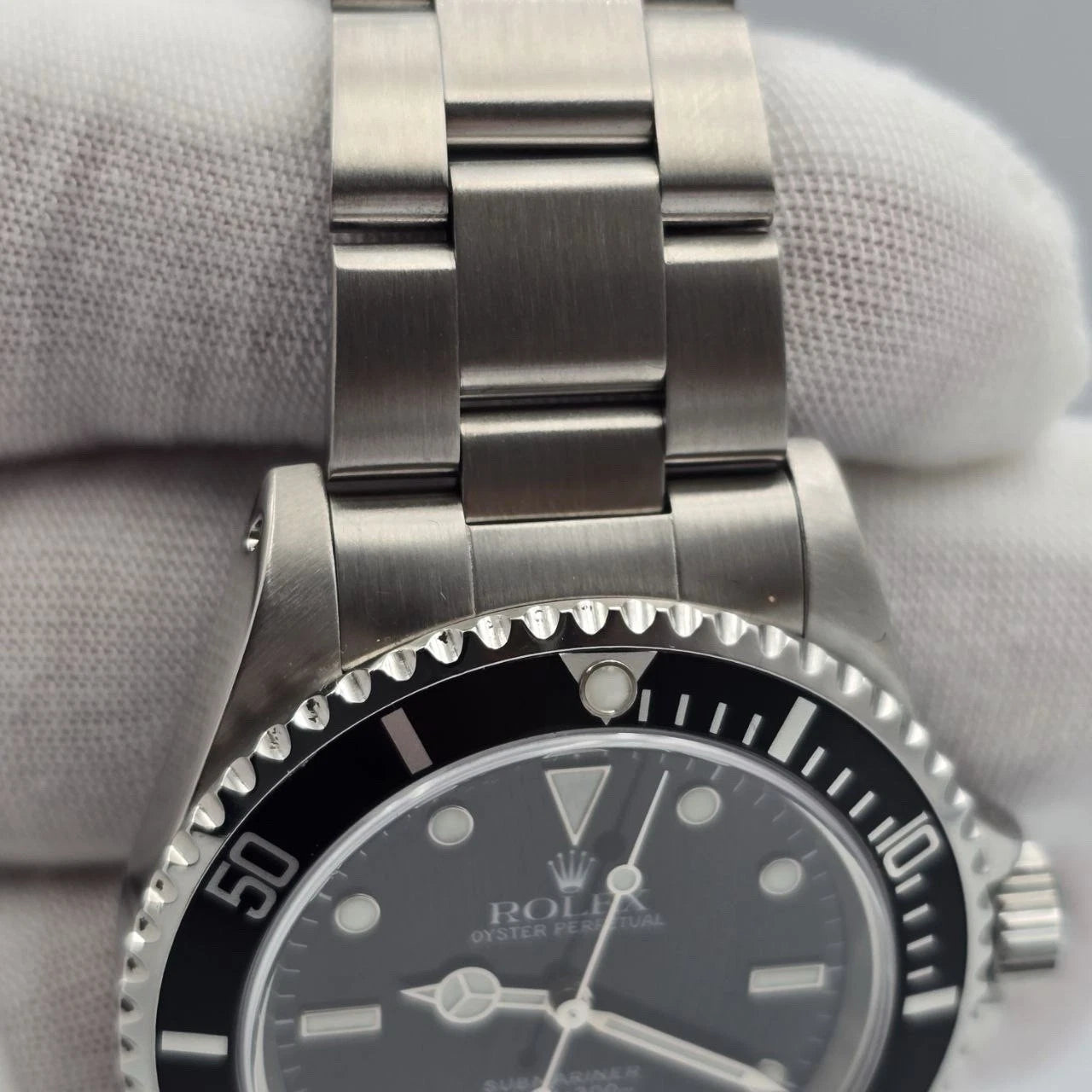 MINT 2000 PAPERS Rolex Submariner No-Date Steel Oyster 40mm Watch 14060 BOX