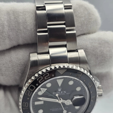 Rolex GMT Master II Green Arrow 116710LN Steel Ceramic Black 40mm Watch