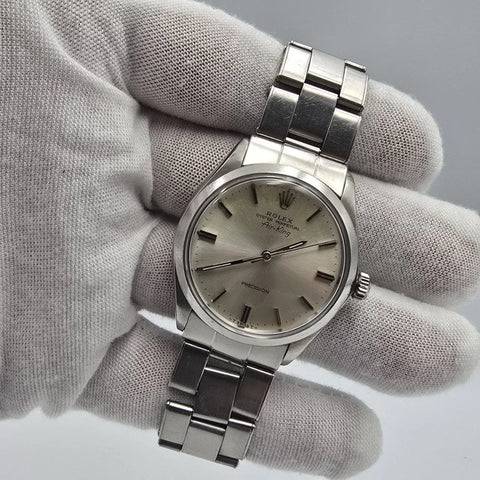 Rolex Air King Precision 5500 Steel Oyster Automatic 34mm Watch