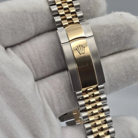 PAPERS 2024 Rolex Datejust 41mm Two Tone Wimbledon Dial Jubilee 126333 BOX