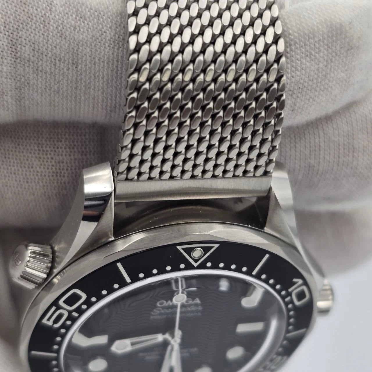 NEW 2025 Omega Seamaster 300M 210.30.42.20.01.010 Black Milanese 42mm Watch
