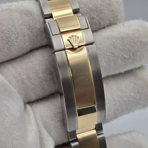 PAPERS 2018 Rolex Submariner Date 40mm 18k Two Tone Black Dial 116613LN BOX