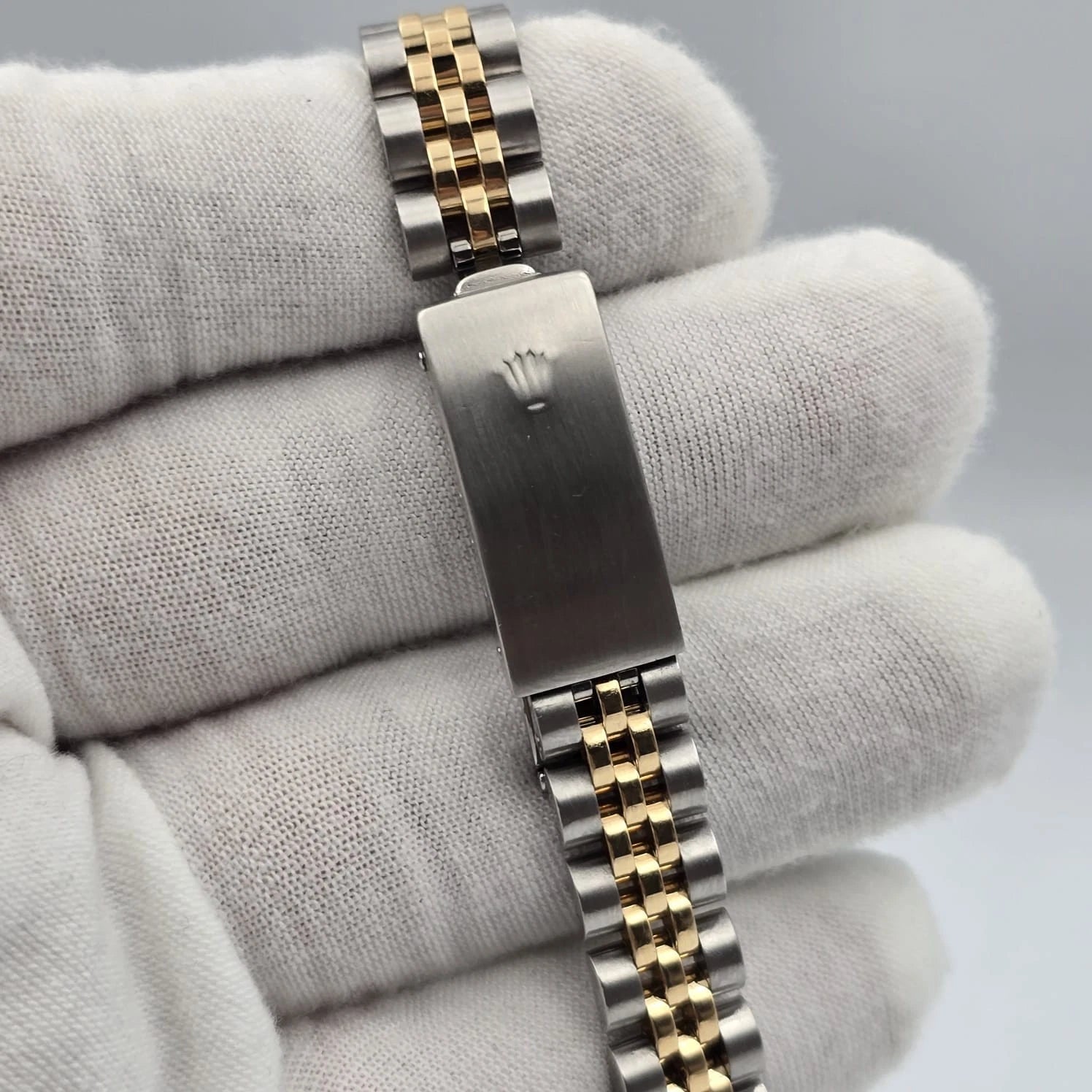 PAPERS Rolex Datejust Yellow Gold & Steel 69173 Champagne Dial Watch 26mm + RSC