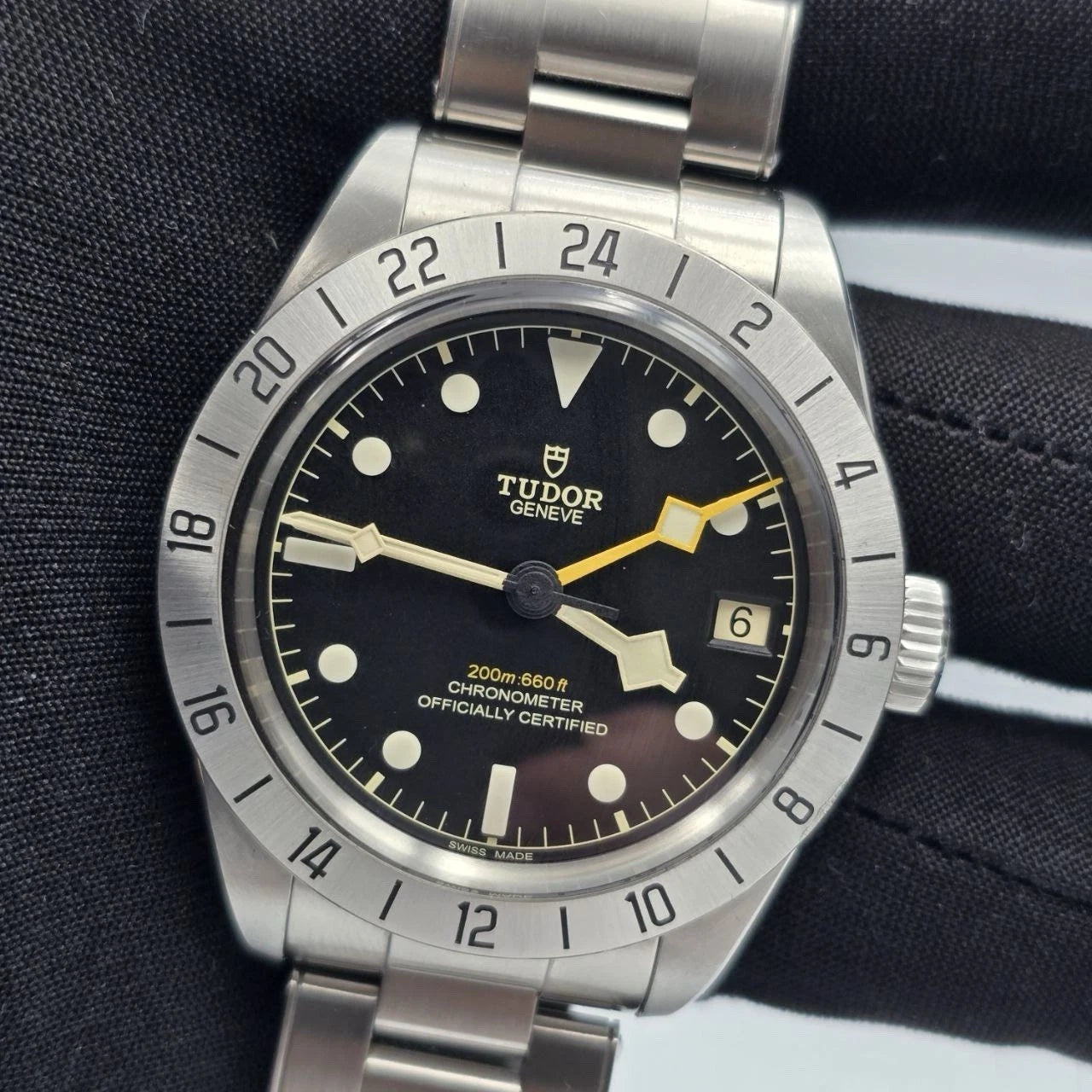 PAPERS 2023 Tudor Black Bay Pro 39MM Black Dial Stainless Steel Watch BOX 79470