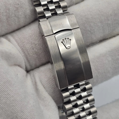 NEW 2025 Rolex Datejust 41mm 126334 Steel Jubilee Gray Wimbledon Dial UNWORN