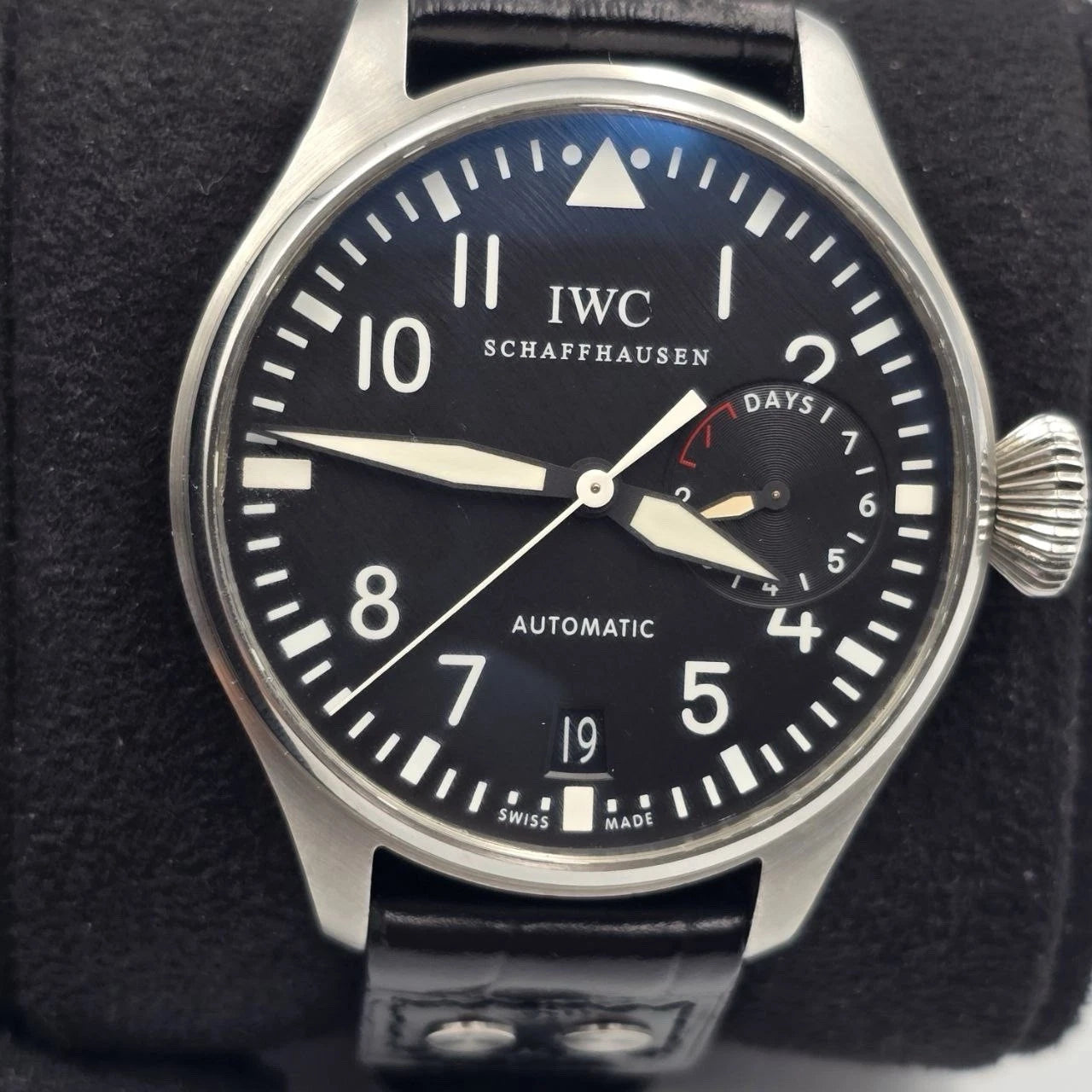 IWC Big Pilot IW500401 Automatic Stainless Steel Black Dial Men's Watch 46mm