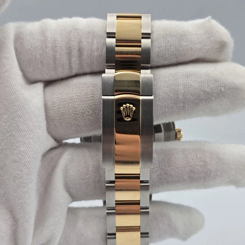 PAPERS 2025 Rolex Datejust 41mm Two Tone Wimbledon Dial Oyster 126333 BOX