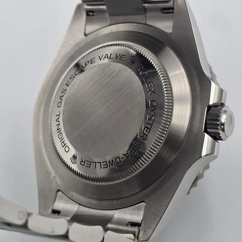 2020 PAPERS Rolex Sea-Dweller Black Red Letters Stainless Steel 43mm 126600 BOX