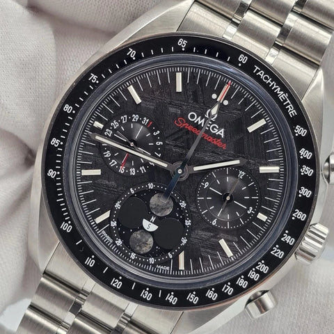 2025 OMEGA Speedmaster Meteorite Black Moonphase 43mm Watch 304.30.43.52.01.001