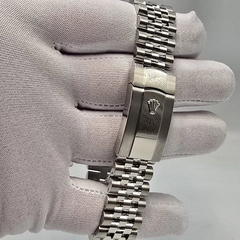 NEW 2025 Rolex Datejust 41mm 126334 Black Jubilee Fluted Bezel UNWORN
