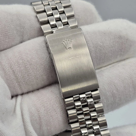 Rolex Datejust 1601 Steel Factory Blue Dial Jubilee 36mm Watch