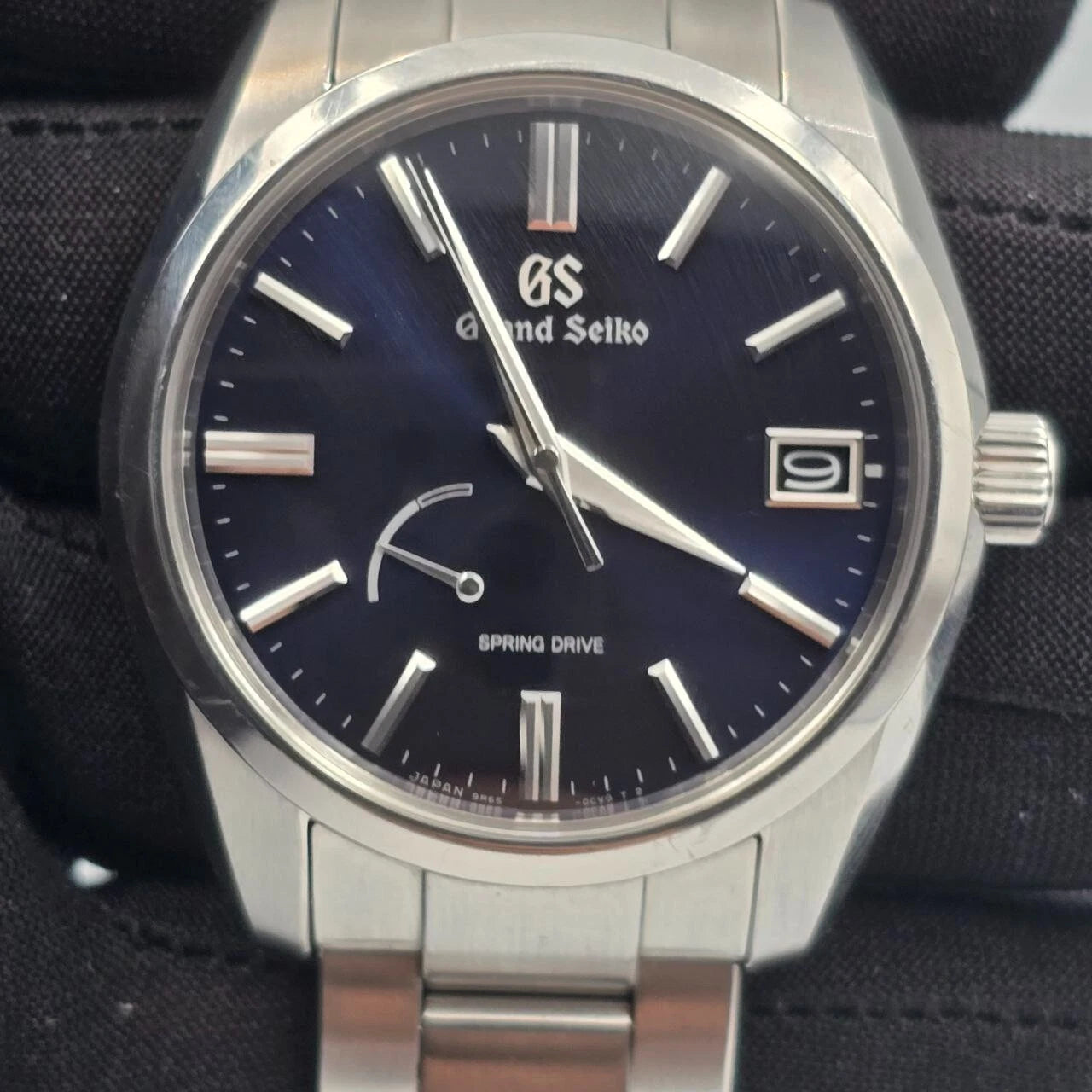 PAPERS 2023 Grand Seiko Blue 40mm Steel Watch SBGA439 Heritage Collection BOX