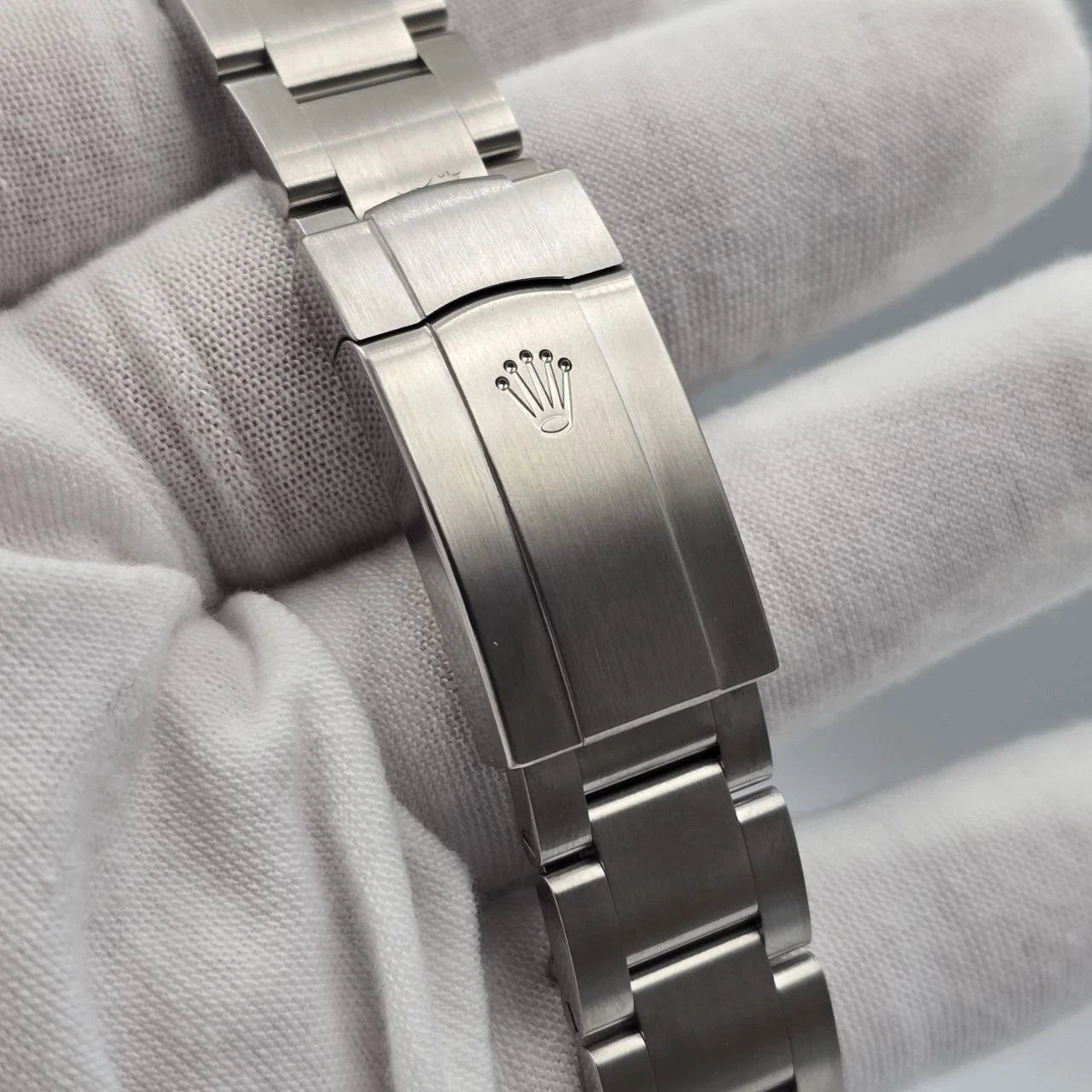 NEW 2025 PAPERS Rolex Blue Oyster Perpetual Steel 41mm Watch BOX 124300 UNWORN