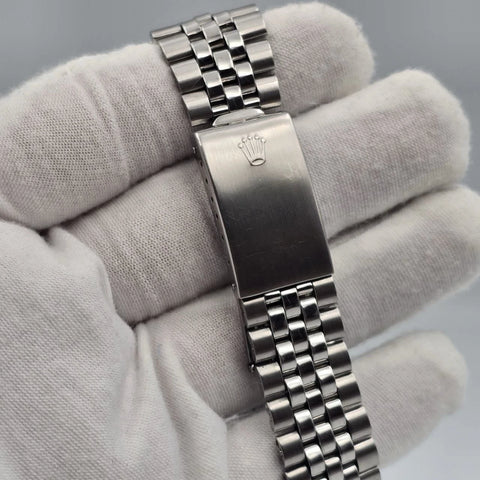 Rolex Datejust 1601 Steel RARE Factory Grey Ghost Sigma Dial Jubilee 36mm Watch