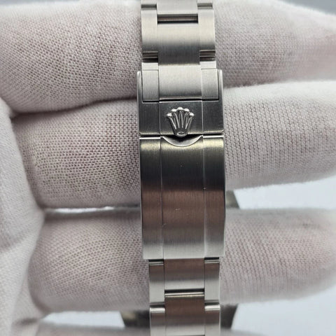 2021 PAPERS Rolex Explorer Black Dial Stainless Steel 36mm Watch 124270 BOX