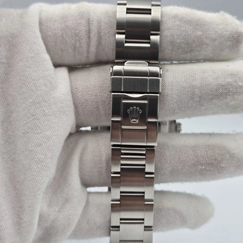 MINT 2002 PAPERS Rolex Explorer l 114270 36mm Stainless Steel Black Dial Watch