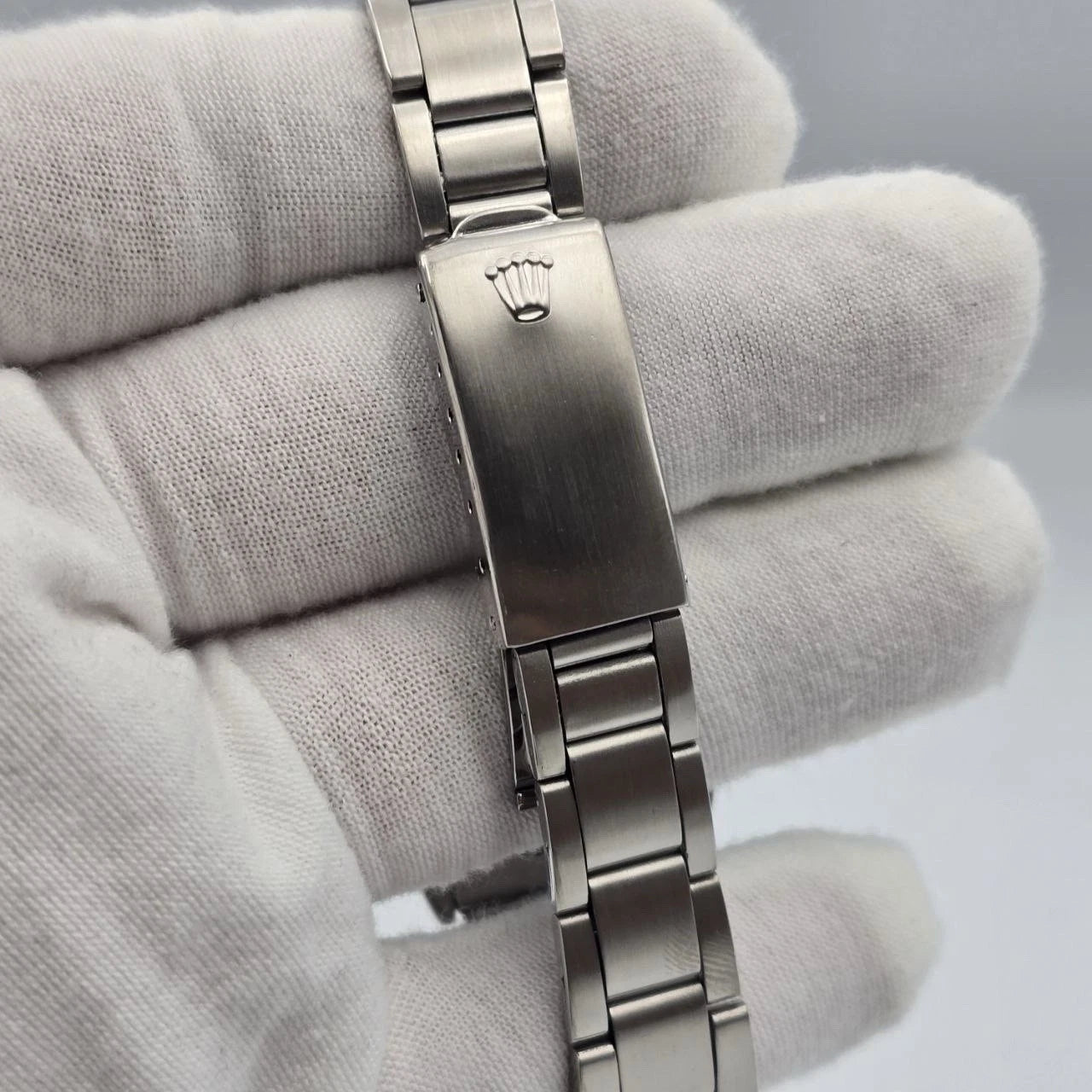 Rolex Oyster Date Precision 6694 Stainless Steel 34mm Black Dial Watch