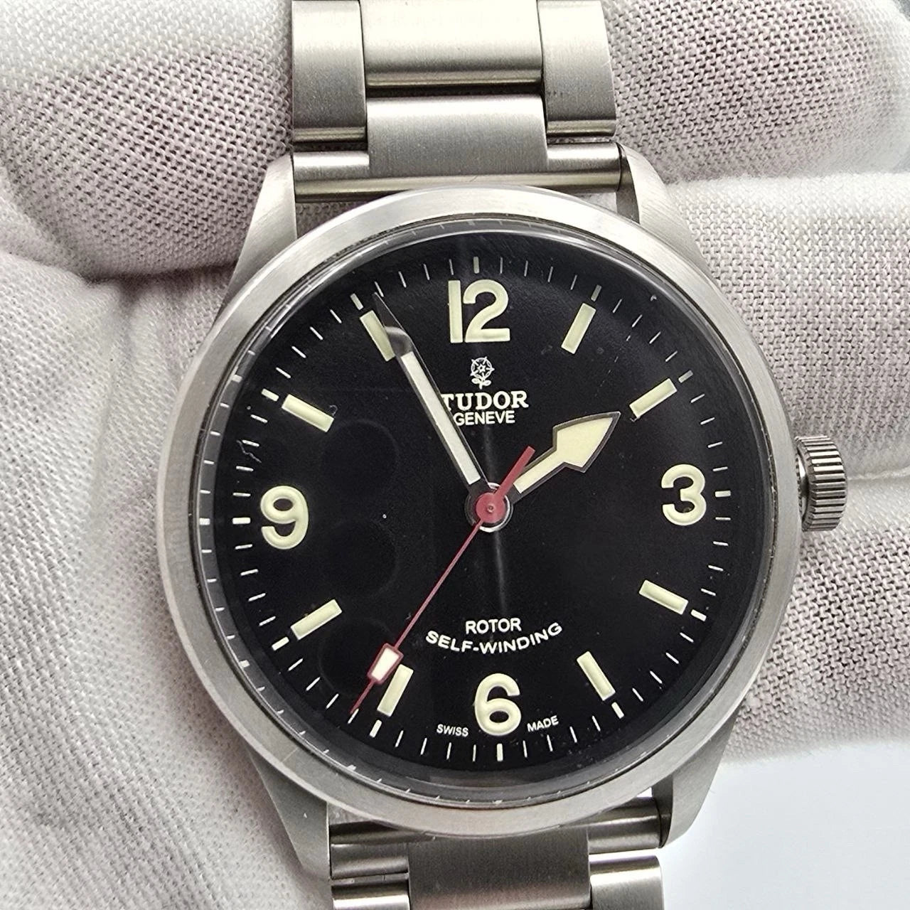 PAPERS 2018 Tudor Heritage Ranger 41mm Watch 79910 BOX