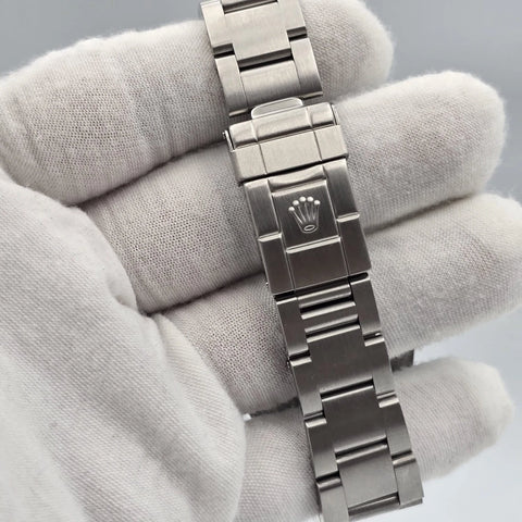 Rolex Explorer II Black 16570 Stainless Steel Oyster Date Watch 40mm