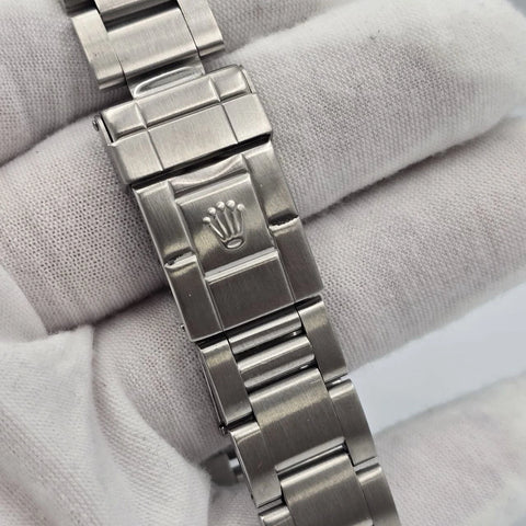 PAPERS 2005 Rolex Explorer l 114270 Men's Automatic 36mm Steel Black Dial Watch
