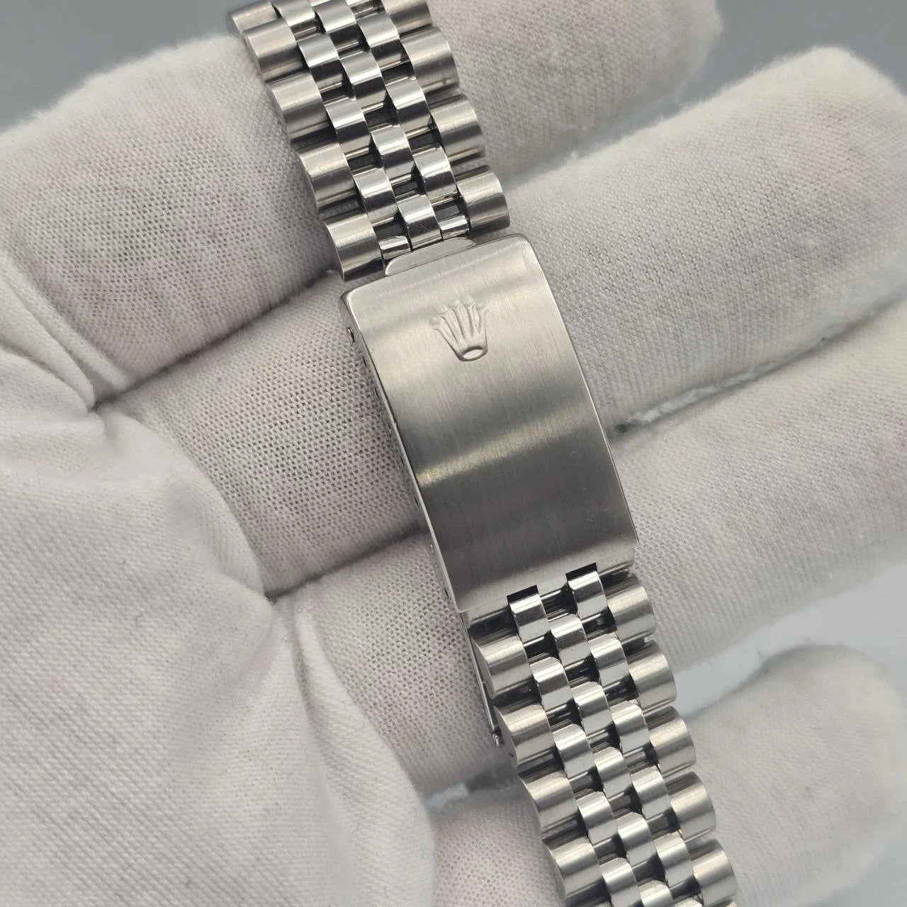PAPERS Rolex Datejust Grey Ghost Dial Stainless Steel Jubilee 16234 36mm Watch