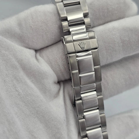 2005 PAPERS Rolex Yacht-Master 40mm 16622 Platinum Dial & Bezel Steel Watch