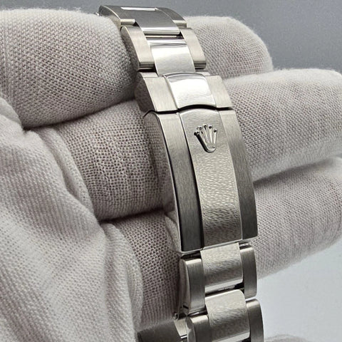 NEW 2025 Rolex Datejust 41mm 126334 Oyster Mint Green Dial Fluted Bezel UNWORN