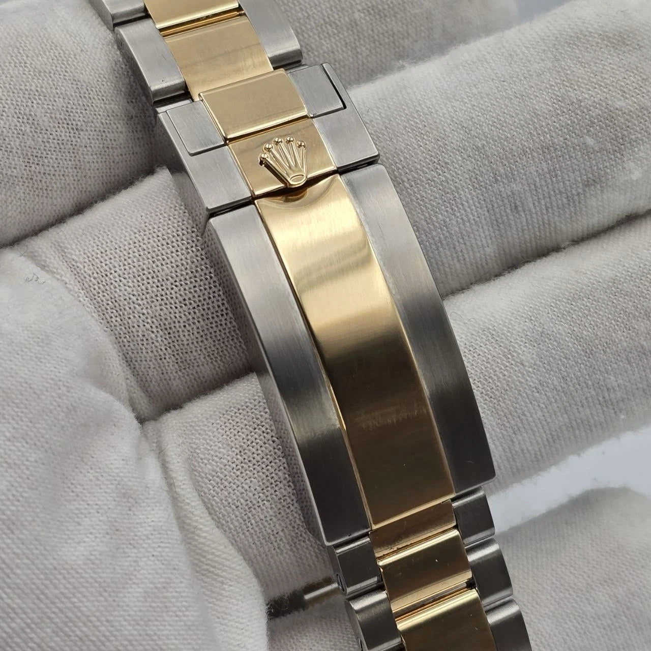 PAPERS 2024 Rolex Submariner Blue Dial Two Tone Gold 41mm Watch 126613LB BOX