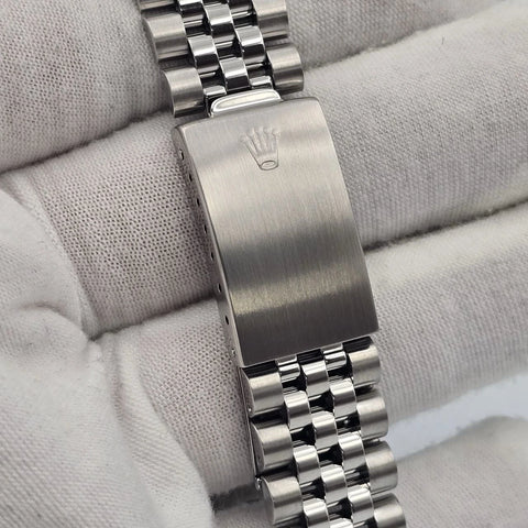 MINT Rolex Datejust Stainless Steel Silver Dial 36mm Automatic Watch 16030