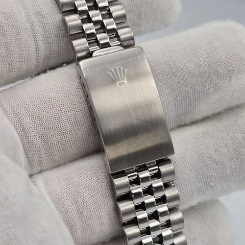 Rolex Datejust Silver Dial Stainless Steel Jubilee 16234 36mm Watch