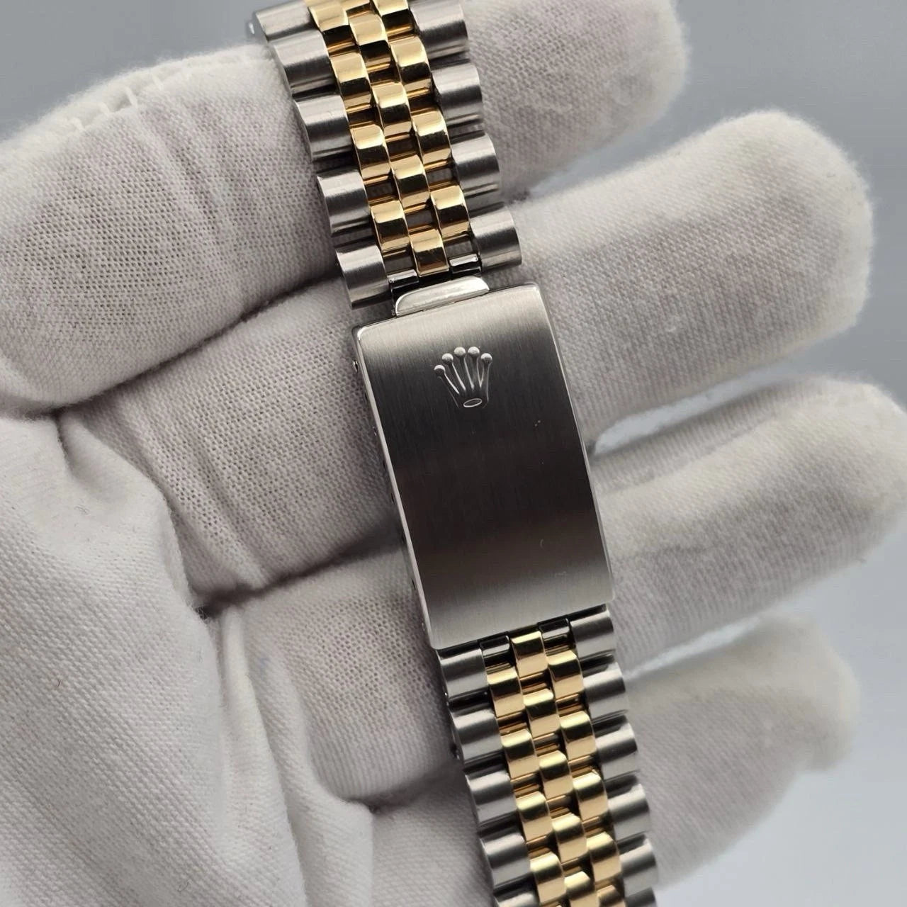 Rolex Datejust Wimbledon Two-Tone Yellow Gold Jubilee 16013 36mm Watch
