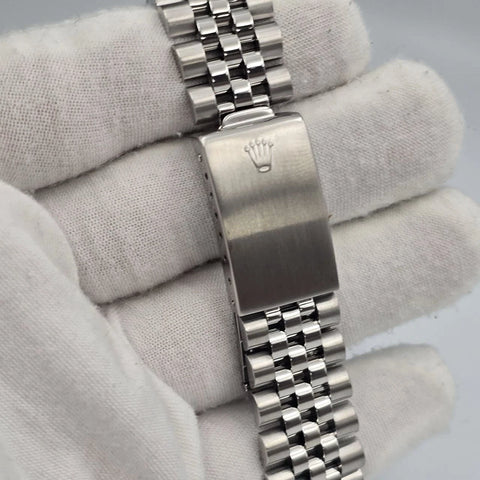 MINT Rolex Datejust Stainless Steel Grey Ghost Dial 36mm Automatic Watch 16030