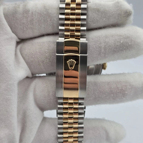2019 PAPERS Rolex Datejust 41mm 126333 Two Tone Jubilee Champagne Dial BOX