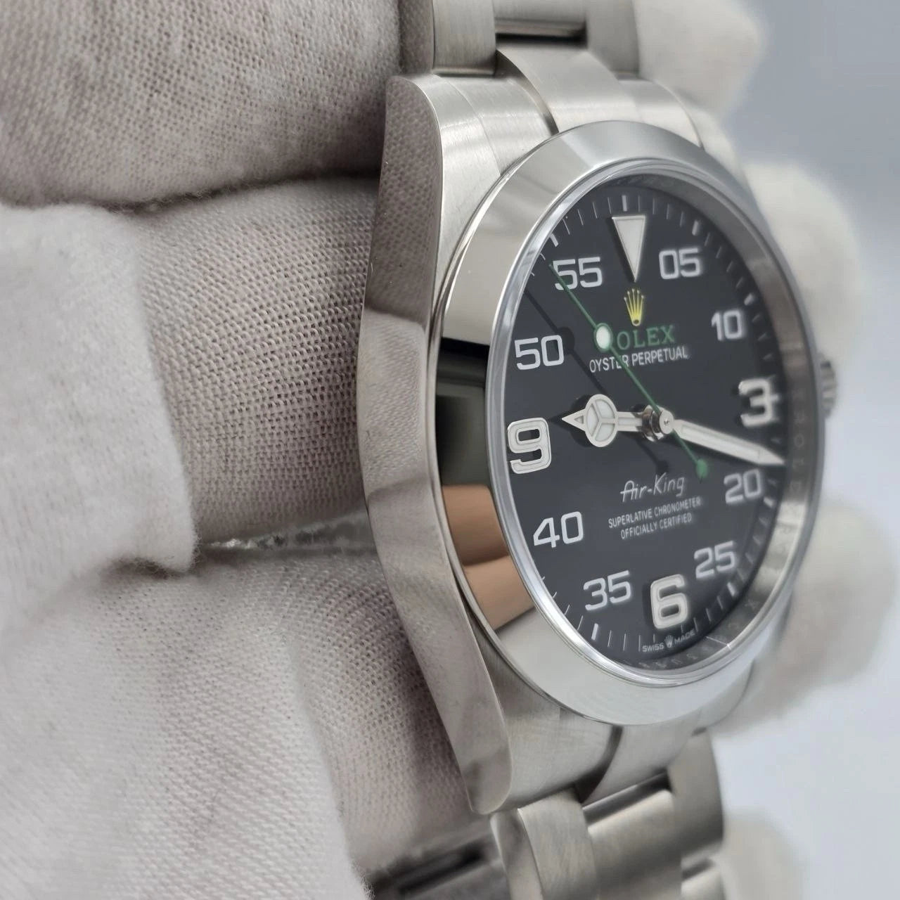Rolex Air-King 40mm 126900 Stainless Steel Black Dial