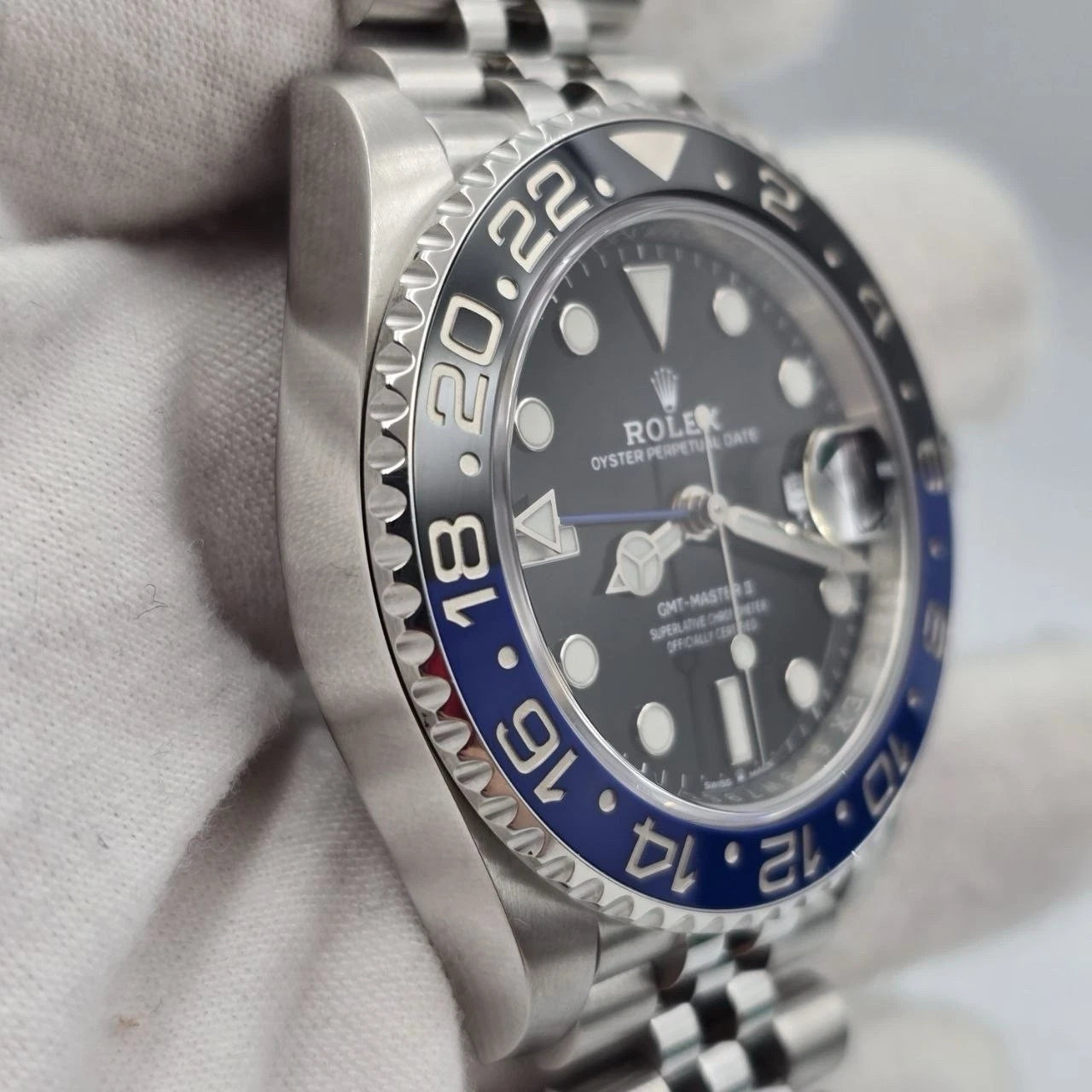 2020 PAPERS Rolex GMT-Master II 126710BLNR Batgirl Jubilee 40mm Watch BOX