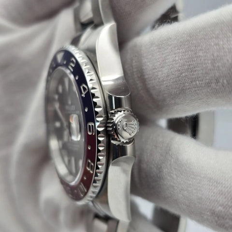 2026 NEW Rolex Pepsi GMT-Master ll Oyster Steel 40mm 126710BLRO UNWORN