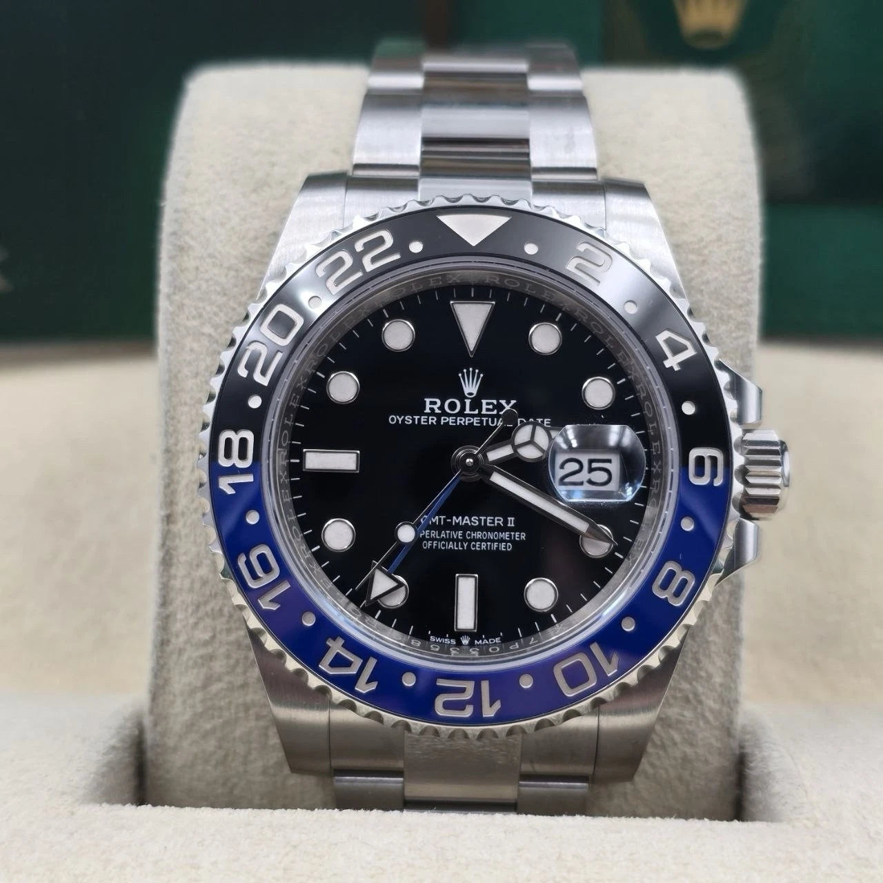 Rolex GMT Master II Batman 126710BLNR 2