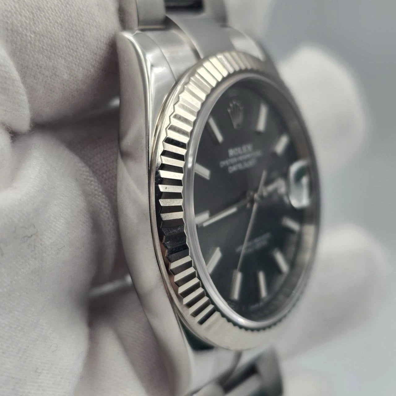 2021 PAPERS Rolex Datejust 41mm 126334 Steel Oyster Rhodium Gray BOX + 2025 RSC