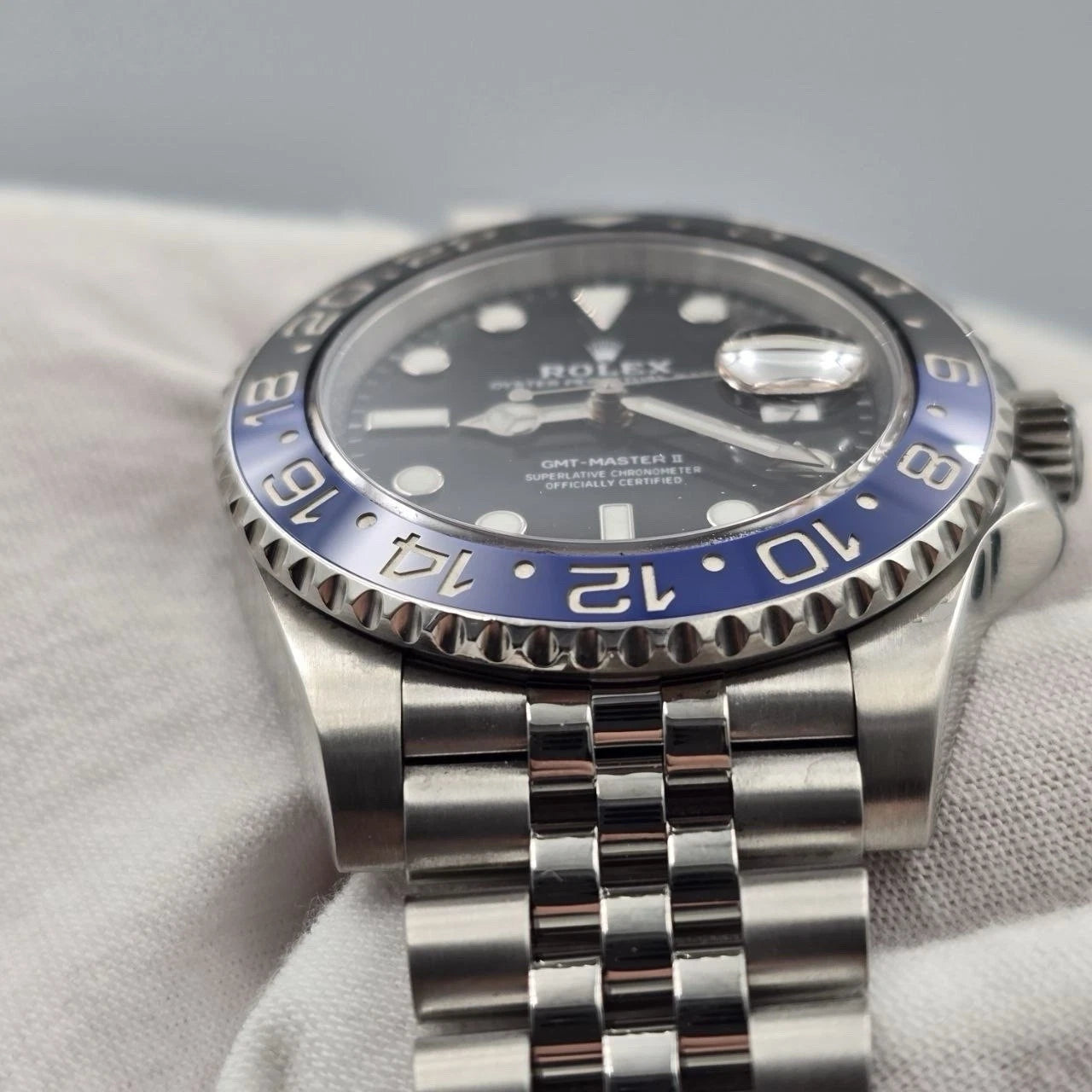 2020 PAPERS Rolex GMT-Master II 126710BLNR Batgirl Jubilee 40mm Watch BOX