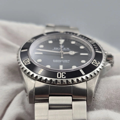 2001 Rolex Submariner No Date 14060M 2 Liner Black Dial Stainless Steel 40mm