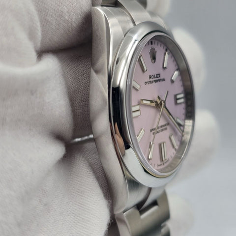 NEW 2026 Rolex Oyster Perpetual Stainless Steel 41mm Candy Pink Dial 134300