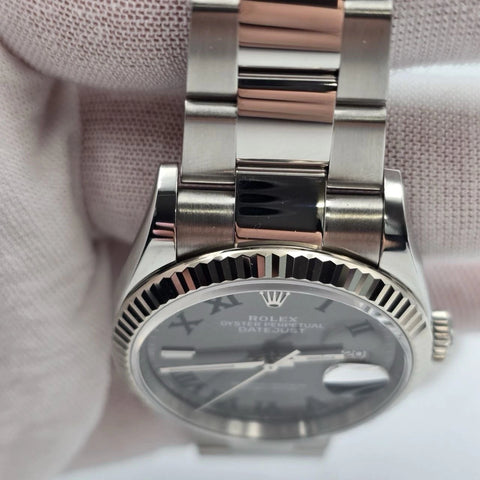 MINT 2024 PAPERS Rolex Datejust 36mm 126234 Oyster Wimbledon Dial BOX