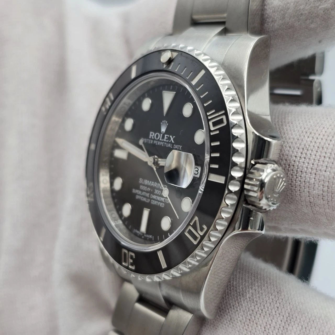 2013 PAPERS Rolex Submariner Date 116610LN Steel Black Ceramic 40mm Watch BOX