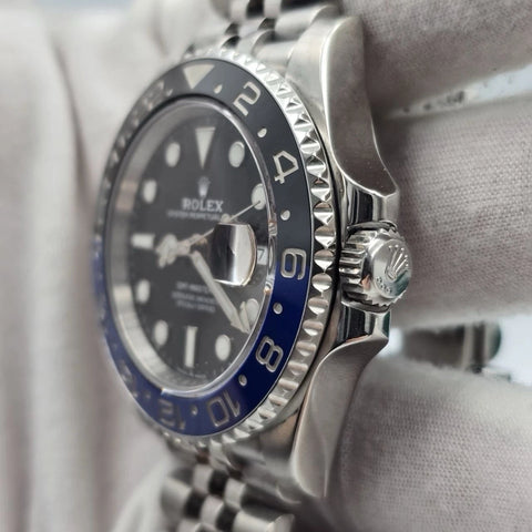2020 PAPERS Rolex GMT-Master II 126710BLNR Batgirl Jubilee 40mm Watch BOX
