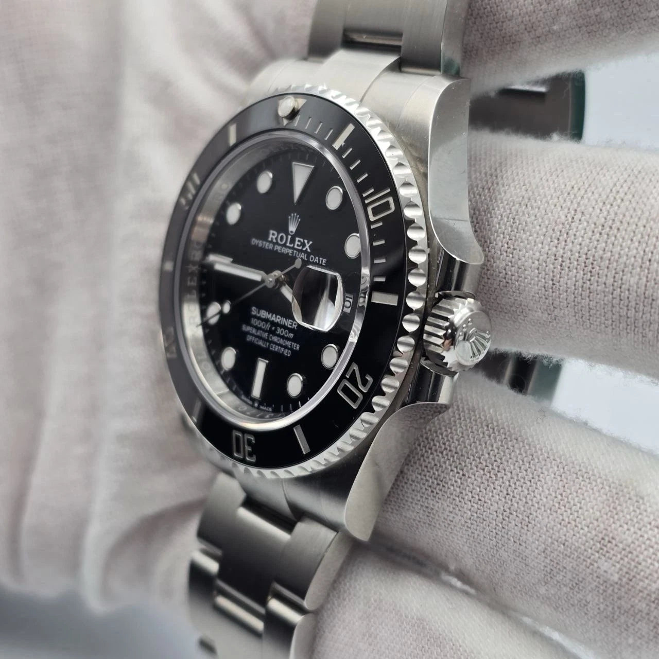 PAPERS 2025 Rolex Submariner Date 41mm Black Ceramic 126610LN Watch BOX