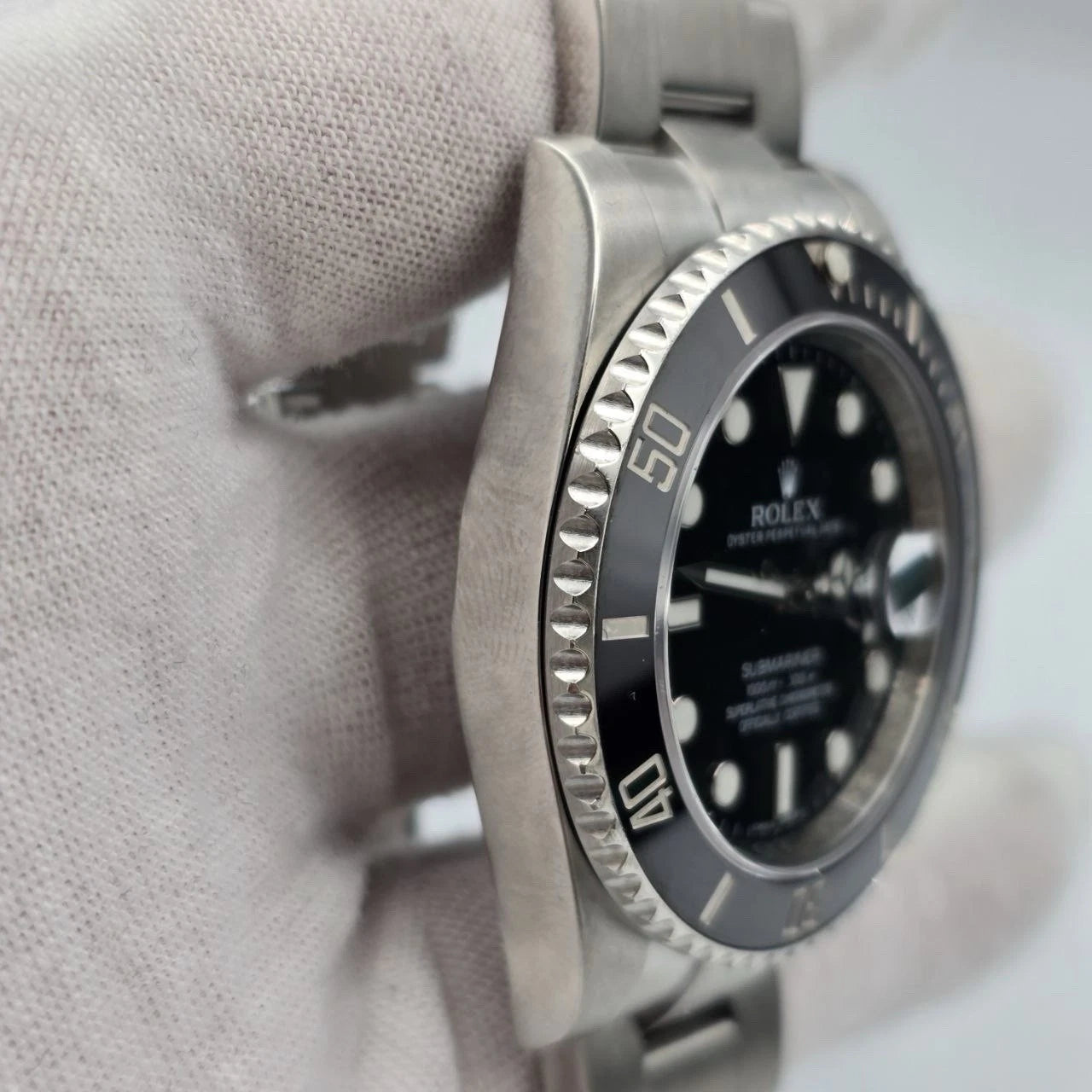 2013 PAPERS Rolex Submariner Date 116610LN Steel Black Ceramic 40mm Watch BOX