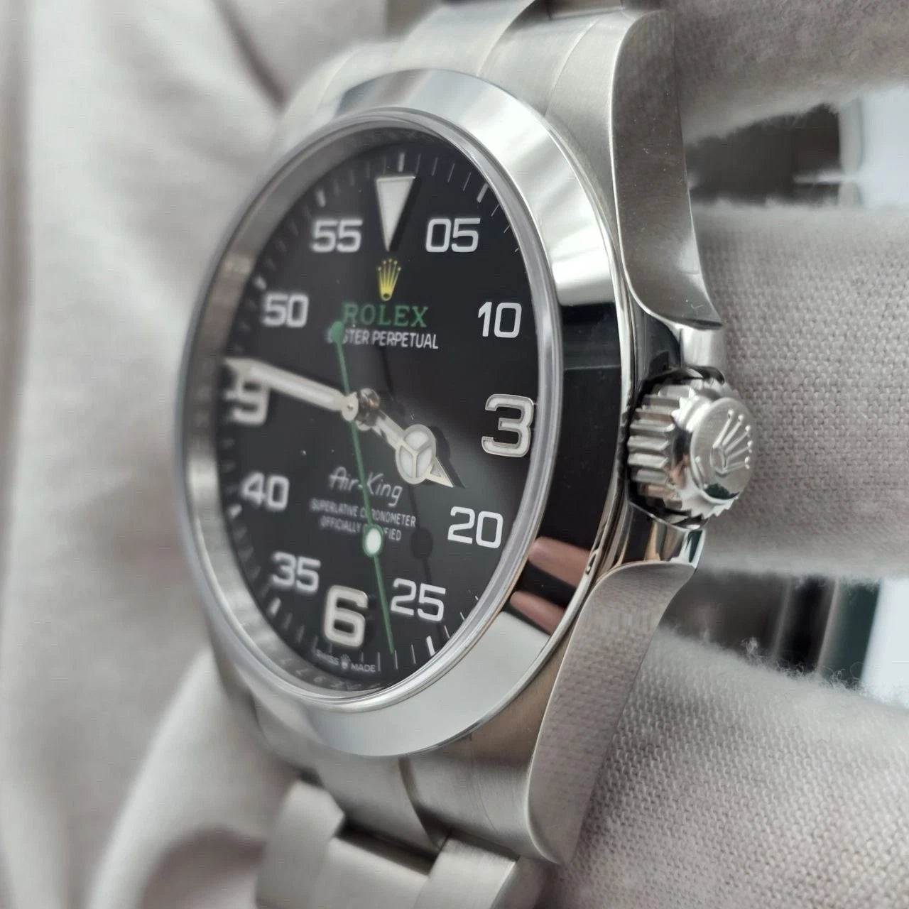 NEW 2026 Rolex Air-King 40mm 126900 Stainless Steel Black Dial
