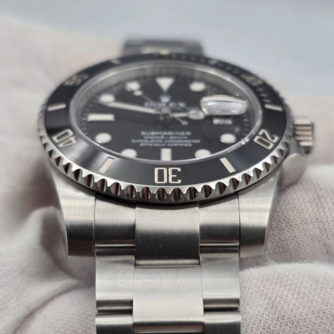 2017 PAPERS Rolex Submariner Date 116610LN Steel Black Ceramic 40mm Watch BOX