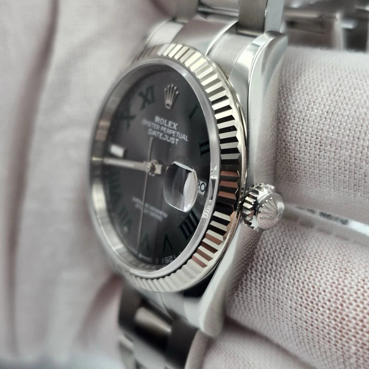 MINT 2024 PAPERS Rolex Datejust 36mm 126234 Oyster Wimbledon Dial BOX